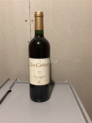 Bordeaux Saint-Émilion Clos Castelot 2011