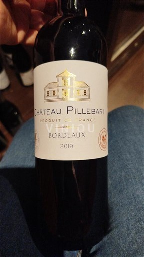 Bordeaux Château Pillebart 2019