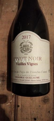 Jura Không được chỉ định Vignoble Guillaume Vieilles Vignes 2017