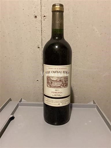 Bordeaux Pomerol Château Vieux Ferron GAMZARO 2011
