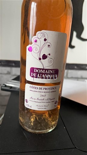 Provence Côtes-de-Provence Domaine L'Amour 2013