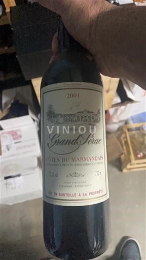 Southwest Côtes-du-Marmandais Grand Sérac 2001