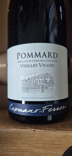 Burgundi Pommard Capuano-Ferreri Vieilles Vignes 2021