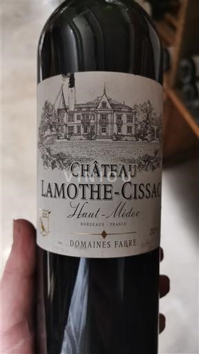 Bordeaux Haut-Médoc Château Lamothe-Cissac 2017