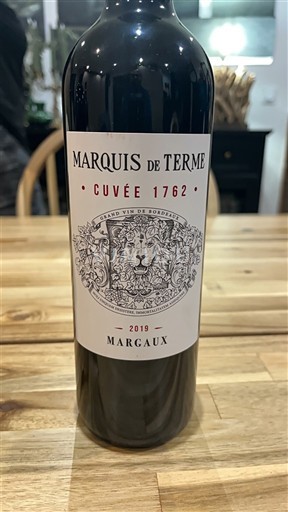 Bordeaux Margaux Marquis de Terme 1762 2019