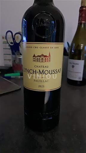 Bordeaux Pauillac Grand Cru Château Lynch-Moussas 2023