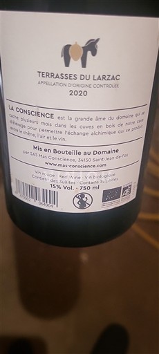 Langvedok Terrasses-du-Larzac Mas Conscience La Conscience 2020