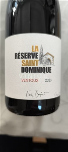Rhône Valley Ventoux La Réserve Saint Dominique 2023