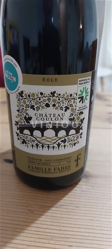 Languedoc Corbières Château Coulon Éole 2021