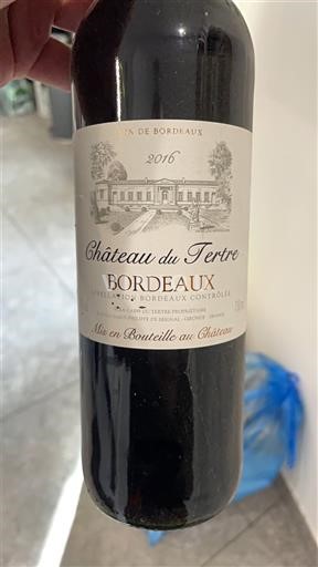 Bordeaux Château Tertre 2016