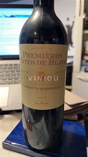 Burdeos No especificado Premières Côtes de Blaye 2007