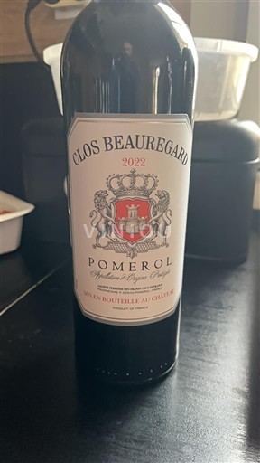 Bordeaux Pomerol Clos Beauregard 2022