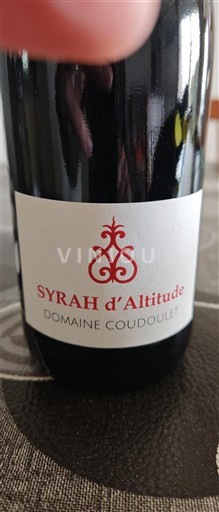 Languedoc y Rosellón País de Oc Domaine Coudoulet Syrah d'Altitude 2024