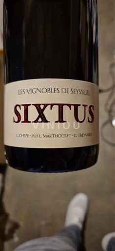 Alpes y Países Ródano Colinas Ródanas Les Vignobles de Seyssuel Sixtus 2020