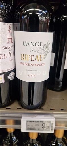 Bordeaux Saint-Émilion Grand Cru Ripeau L'Ange de Ripeau 2022