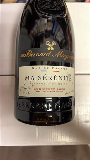 Langvedok Corbières Bernard Magrez Ma Sérénité Songe d'un Soir 2020