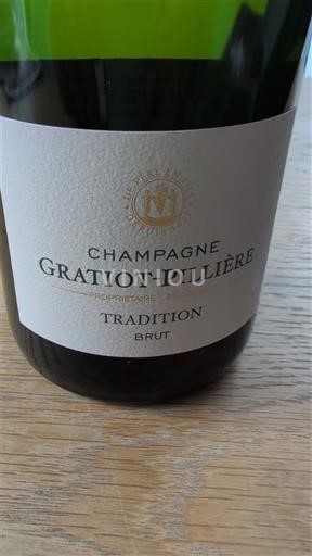 Champaña Champán Gratiot-Pillière Tradition Sin añada