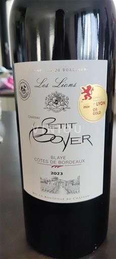 Bordeaux Blaye-Côtes-de-Bordeaux Château Petit Boyer Les Liens 2023