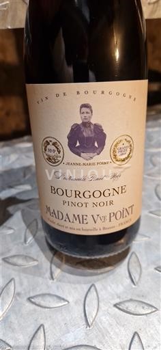 Burgundi Bourgogne Madame Veuve Point L'Authentic Pinot Noir 2023