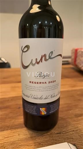 La Rioja Rioja Cune Reserva 2020