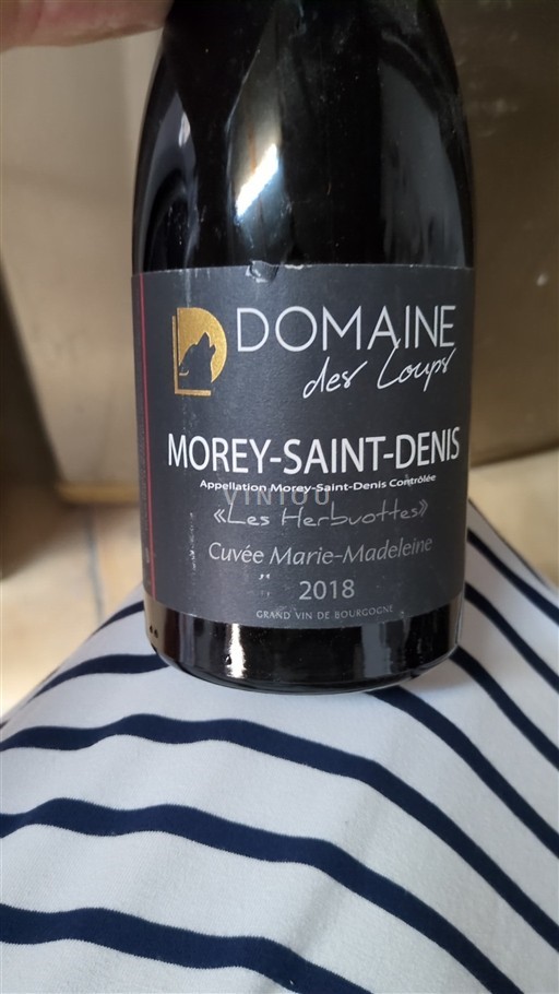 Borgogna Morey-saint-denis Grand Cru Domaine Des Loups Marie-Madeleine 2018