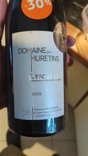 Valle del Rodano Lirac Domaine Des Muretins 2020