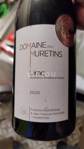 Rhône Valley Lirac Domaine Des Muretins 2020