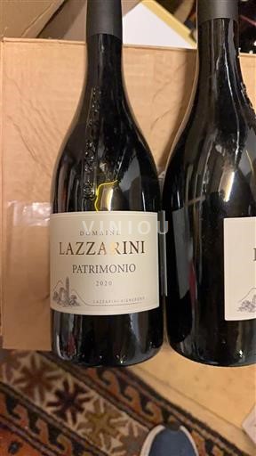 Corsica Patrimonio Domaine Lazzarini Cepage Niellucciu 2020