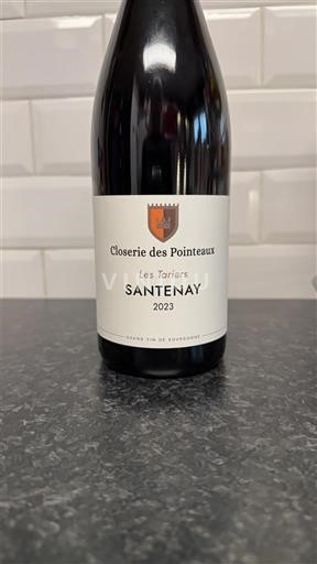 Burgundi Santenay Closerie des Pointeaux Les Tariers 2023