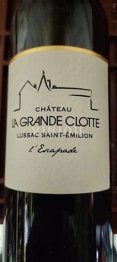 Bordeaux Lussac-saint-émilion Château La Grande Clotte L'Escapade Niet-geïntegreerd