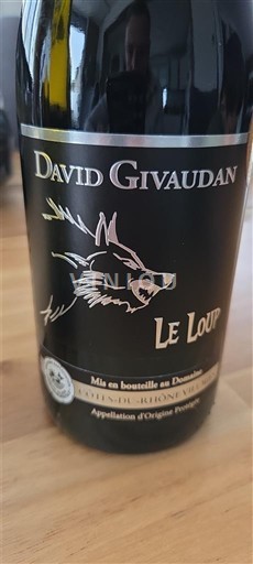 Rhône Valley Grignan-les-Adhémar David Givaudan Le Loup 2024
