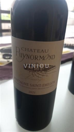 Bordeaux Montagne-Saint-Émilion Château Puynormond 2021