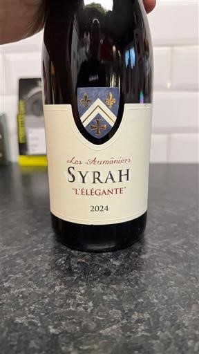Vin Rouge sec L'Élégante Les Aumôniers 2024 France Languedoc et Roussillon Pays d'oc IGP