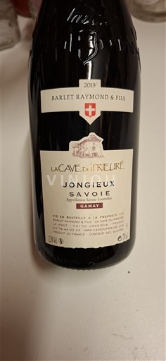 Savoie và Bugey Jongieux Barlet Raymond & Fils La Cave du Prieuré 2019