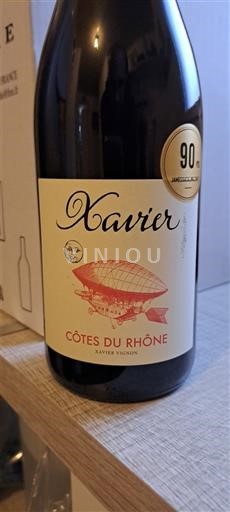Rhônevallei Côtes-du-rhône Xavier Vignon Xavier Niet-geïntegreerd