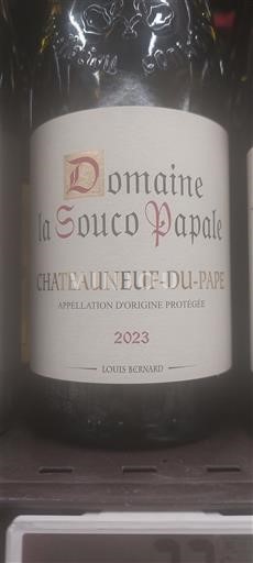 Valle del Ródano Châteauneuf-du-Pape. Domaine La Souco Papale 2023