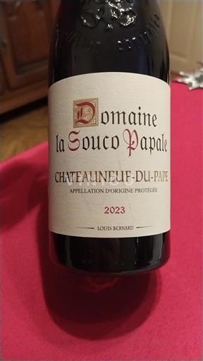 Rhônen laakso Châteauneuf-du-Pape Domaine La Souco Papale 2023
