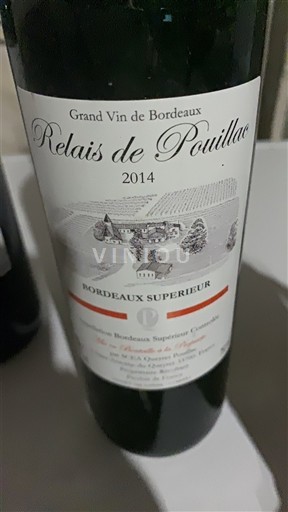 Bordeaux Bordeaux Supérieur Relais de Pouillac 2013