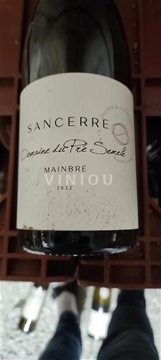 Vallée de la Loire Sancerre Domaine Pré Semelé Mainbré 2022