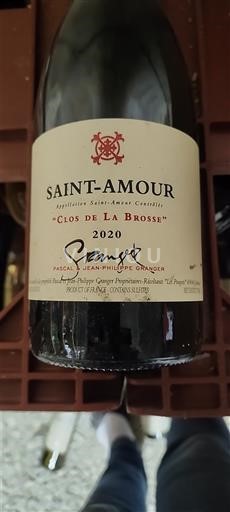 Beaujolais Saint-Amour Granger Clos de la Brosse 2020