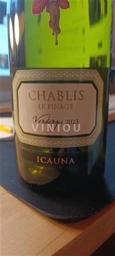 Bourgogne Chablis Icauna Le Finage 2023