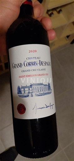 Bordeaux Saint-Émilion Grand Cru Château Grand Corbin-Despagne 2020
