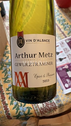 Alsace Arthur Metz Épicé & Puissant 2023