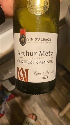 Alsace Arthur Metz Épicé & Puissant 2023