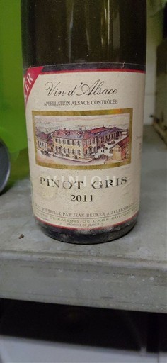 Alsace Jean Becker Pinot Gris 2011