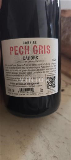 Southwest Cahors Domaine Pech Gris 2024