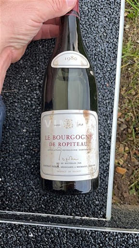 Burgundi Bourgogne Ropiteau Le Bourgogne de Ropiteau 1980