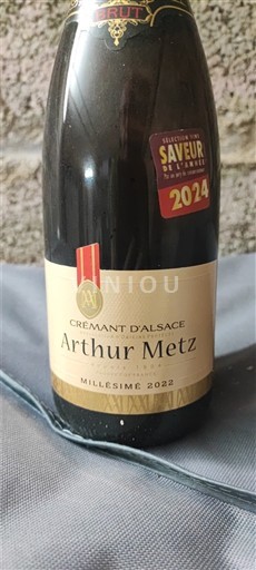 Alsace Crémant d'Alsace Arthur Metz 2022