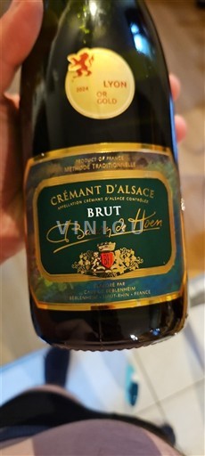 Alsasko Crémant d'Alsace Baron de Hoen Neročník