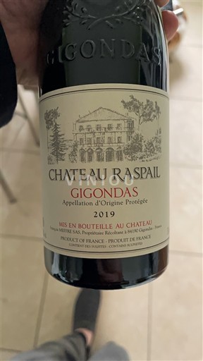 Valle del Ródano Gigondas Château Raspail 2019